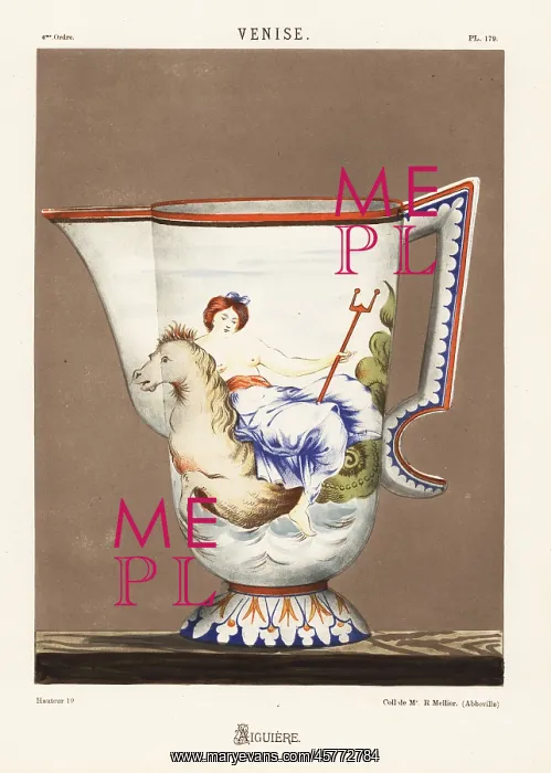 : Pitcher or ewer from Venice, Italy : Pitcher or ewer from Venice, Italy