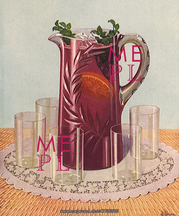 : Pitcher with Glasses : Pitcher with Glasses