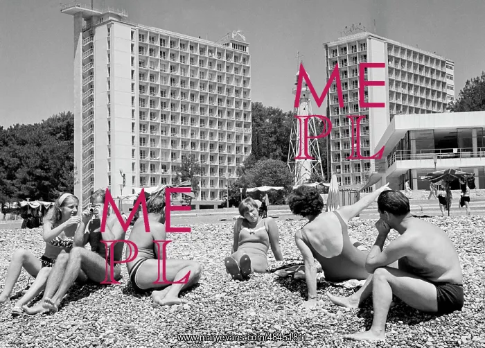 : Pitsunda beach, 1968 : Pitsunda beach, 1968