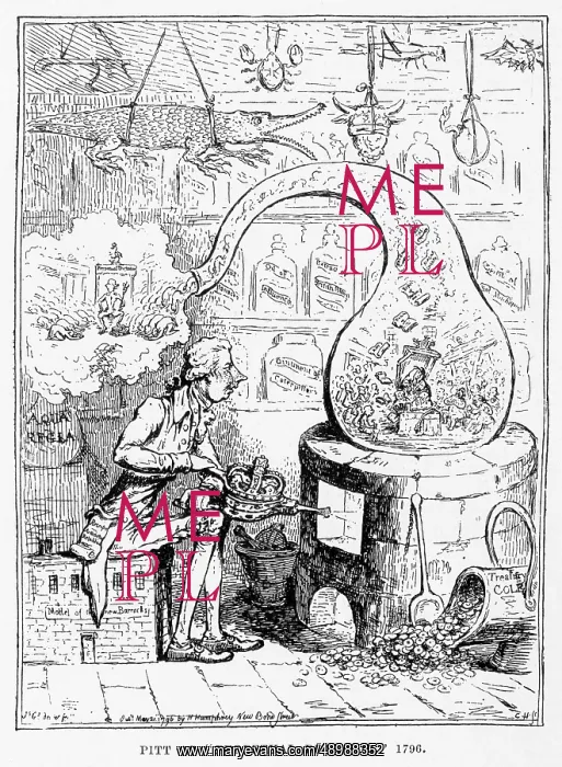 : Pitt as Perpetual Dictator 1796 : Pitt as Perpetual Dictator 1796