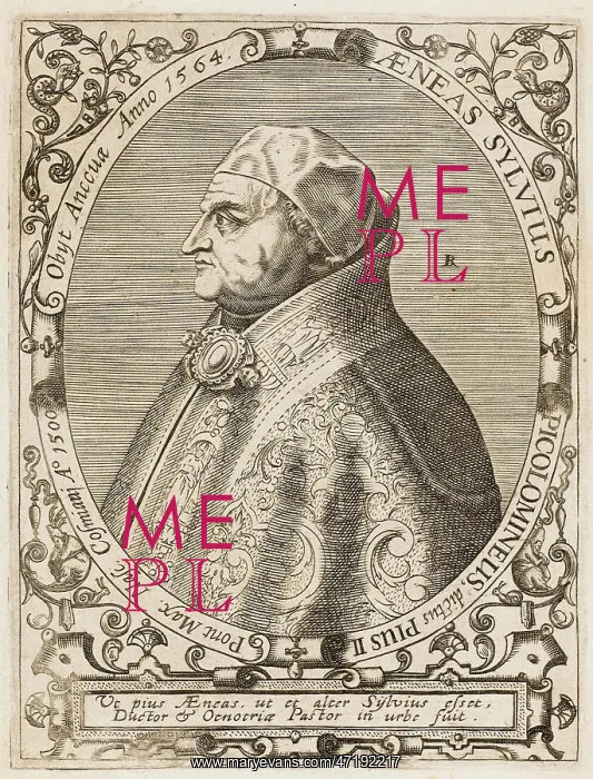  : PIUS II (DE BRY)
