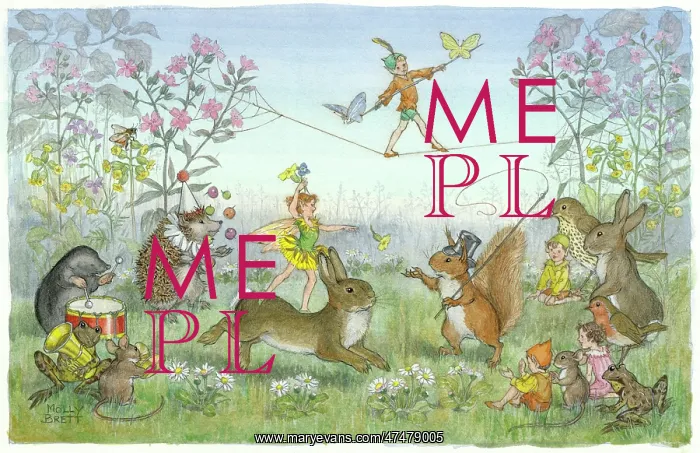  : Pixie Circus - with squirrel ringmaster, fairies