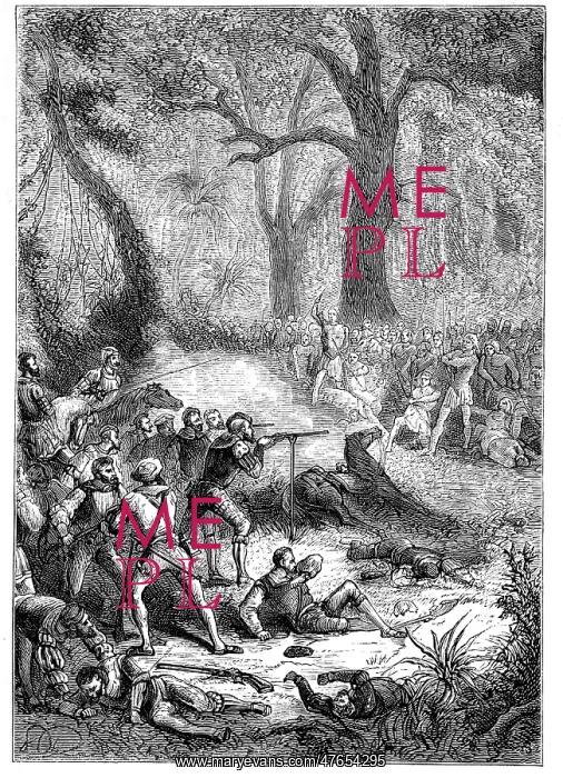 : Pizarro Forced to Retreat : Pizarro Forced to Retreat