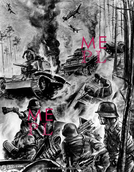: PK drawing as an anti-Soviet propaganda, 1941 : PK drawing as an anti-Soviet propaganda, 1941
