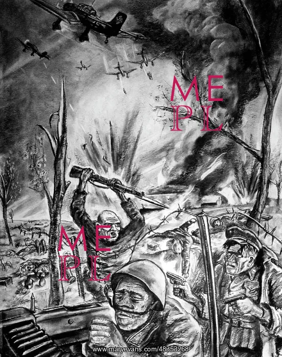 : PK drawing for anti-Soviet propaganda : PK drawing for anti-Soviet propaganda