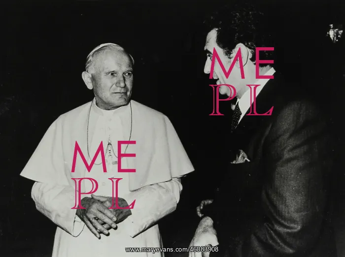 : Pl cido Domingo and Pope John Paul II : Pl cido Domingo and Pope John Paul II