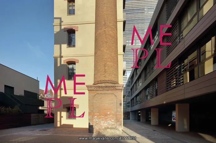 : Placa de Merce Sala, El Poblenou, Barcelona, Catalonia : Placa de Merce Sala, El Poblenou, Barcelona, Catalonia