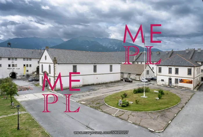 : Place d'Armes, Mont-Louis Citadel, Pyrenees-Orientales : Place d'Armes, Mont-Louis Citadel, Pyrenees-Orientales