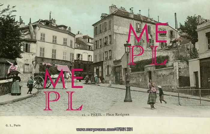 : Place Jean Baptiste Clement. Paris : Place Jean Baptiste Clement. Paris