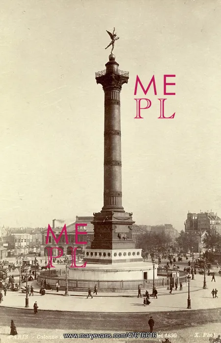  : Place de la Bastille with the July Column, Paris