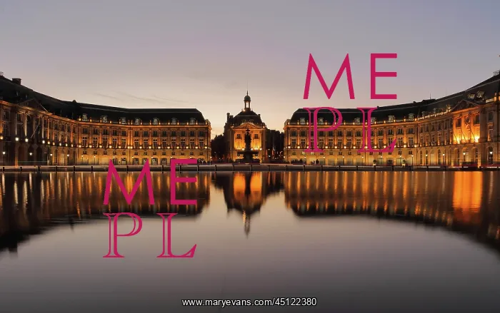 : Place de la Bourse and Miroir d'Eau, Bordeaux : Place de la Bourse and Miroir d'Eau, Bordeaux