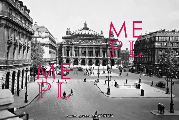 : Place de l'Opera, 1931 : Place de l'Opera, 1931