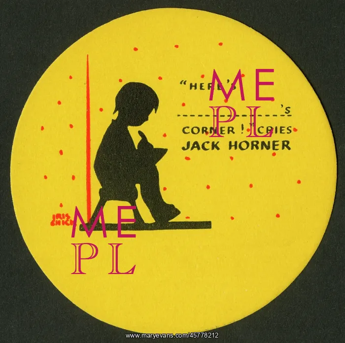 : Place marker - Jack Horner : Place marker - Jack Horner