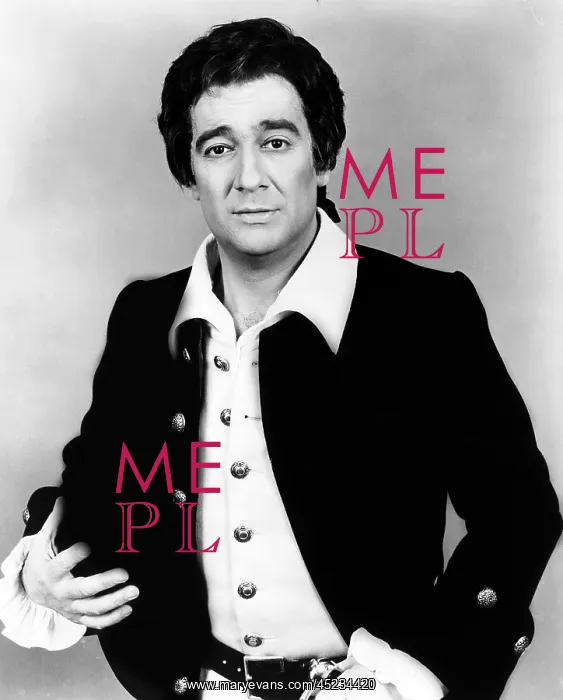 : Placido Domingo, 1980. ? : Placido Domingo, 1980. ?