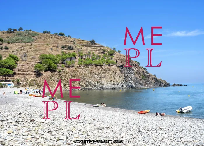 : Plage de Peyrefite, Cerbere, Pyrenees-Orientales, France : Plage de Peyrefite, Cerbere, Pyrenees-Orientales, France