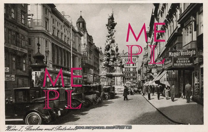 : Plague Column in Graben, Vienna, Austria : Plague Column in Graben, Vienna, Austria