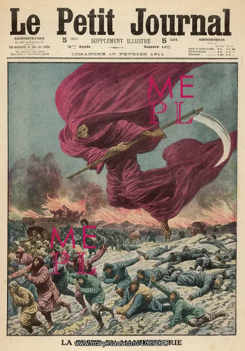 : Plague in Manchuria - 1911 : Plague in Manchuria - 1911