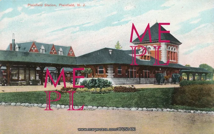 : Plainfield Railway Station, Plainfield, New Jersey, USA : Plainfield Railway Station, Plainfield, New Jersey, USA