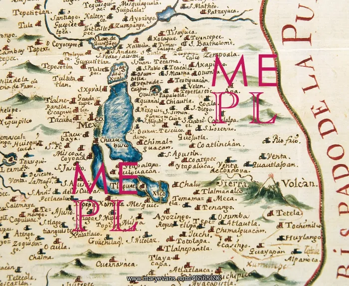 : Plan of the archbishopric of Mexico: Mexico City : Plan of the archbishopric of Mexico: Mexico City