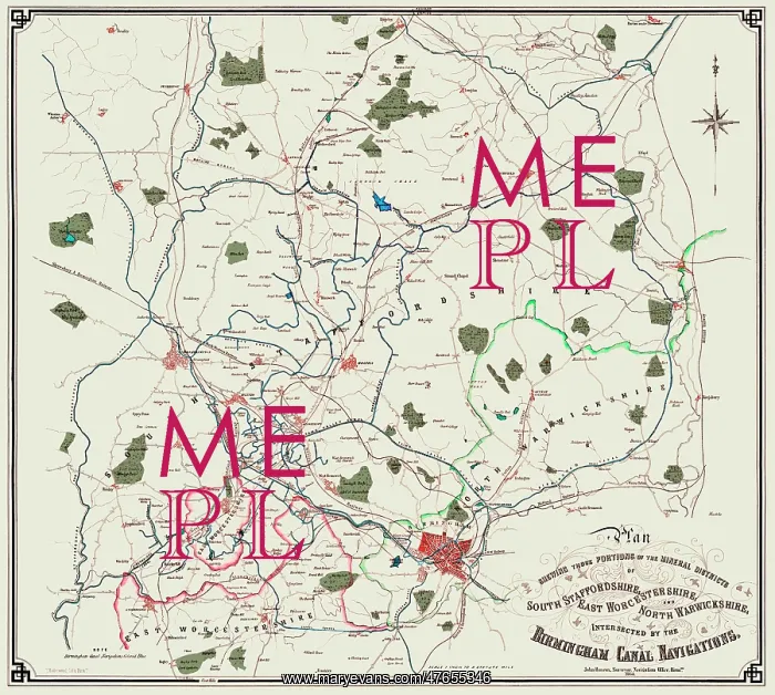  : Plan of Birmingham Canal Navigations