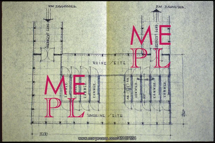 : Plan of cells Auschwitz : Plan of cells Auschwitz