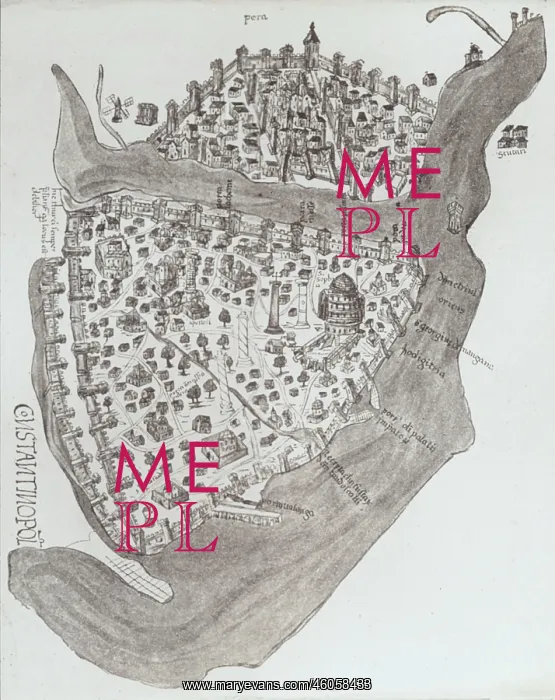 : Plan of Constantinople : Plan of Constantinople