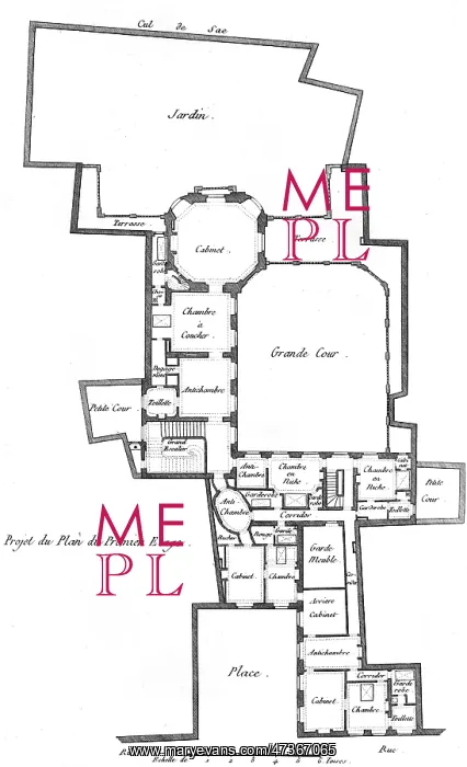  : PLAN OF A MARQUIS HOUSE