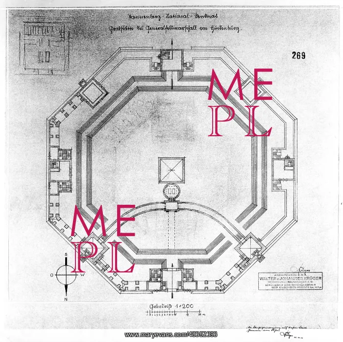 : Plan for the reconstruction of the Tannenberg Memorial : Plan for the reconstruction of the Tannenberg Memorial