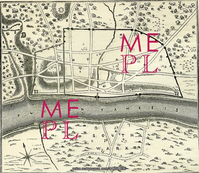  : Plan of Roman London
