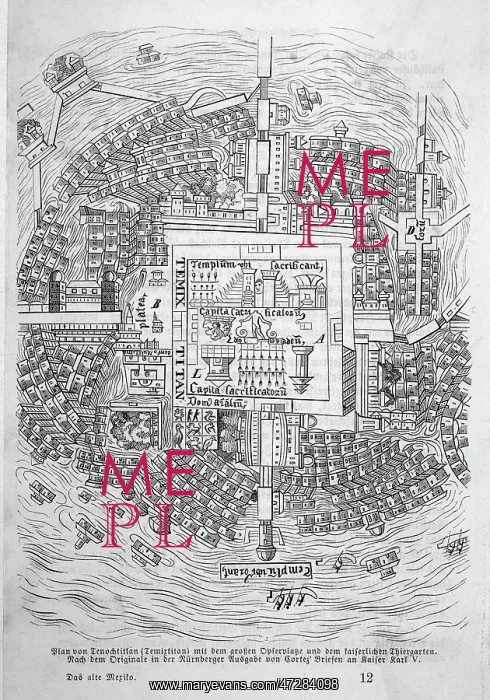  : PLAN OF TENOCHTITLAN