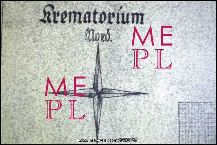 : Plan detail tltle Crematorium - Auschwitz : Plan detail tltle Crematorium - Auschwitz