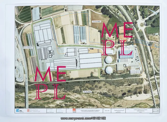 : Plan, Tordera Desalination Plant, Blanes, Catalonia, Spain : Plan, Tordera Desalination Plant, Blanes, Catalonia, Spain