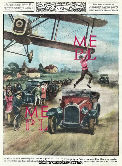 : FROM PLANE TO CAR 1928 : FROM PLANE TO CAR 1928