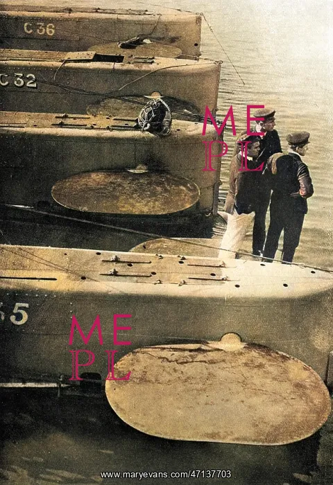 : Planes of a British submarine, WW1 : Planes of a British submarine, WW1