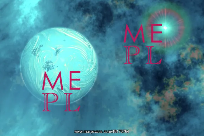 : A planet forms from surrounding gases and clouds : A planet forms from surrounding gases and clouds