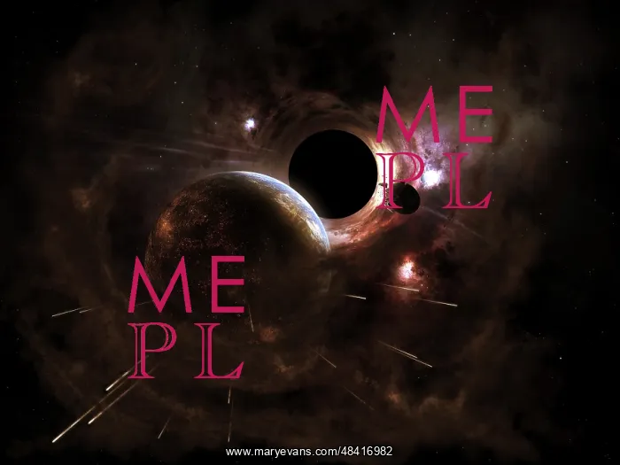 : A planet's population fleas in panic from a massive black ? : A planet's population fleas in panic from a massive black ?