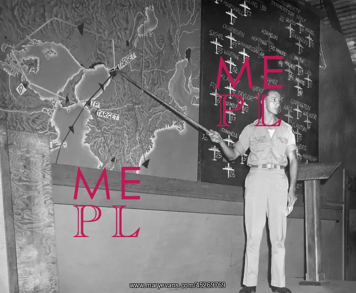 : Planning a bombing raid on Japan from Saipan in : Planning a bombing raid on Japan from Saipan in