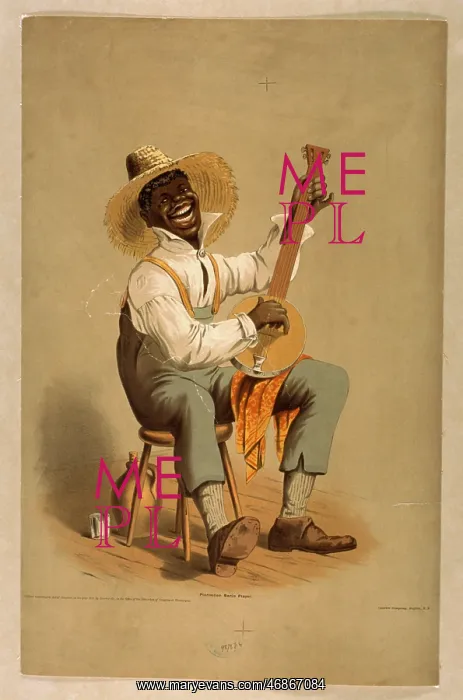  : Plantation banjo player