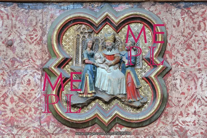 : Plaque, choir screen, Amiens Cathedral, Picardy, France : Plaque, choir screen, Amiens Cathedral, Picardy, France