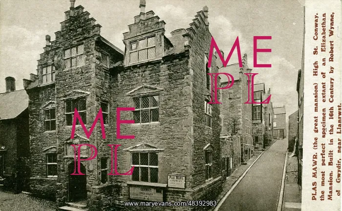 : Plas Mawr, Conwy - Conway, Caernarvonshire : Plas Mawr, Conwy - Conway, Caernarvonshire