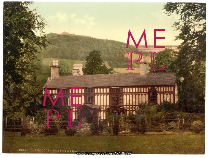 : Plas Newydd, Llangollen, Wales : Plas Newydd, Llangollen, Wales