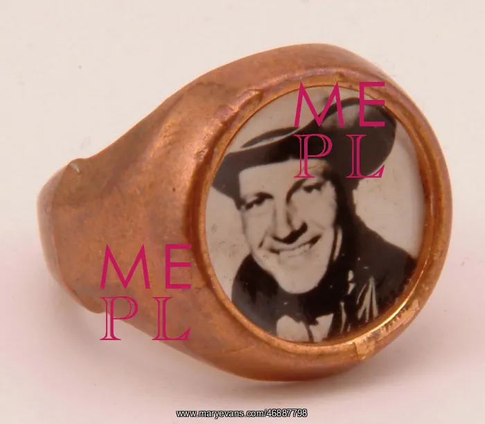 : Plastic US Cowboy Ring : Plastic US Cowboy Ring