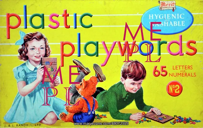 : Plastic Playwords : Plastic Playwords