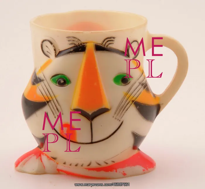 : Plastic Tony the Tiger Mug From Kelloggs : Plastic Tony the Tiger Mug From Kelloggs