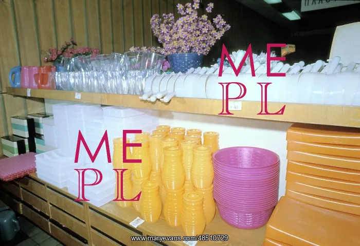  : Plastic ware, 1975