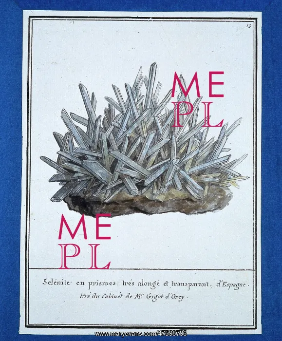 : Plate 13 from Mineralogie Volume 1 (1790) : Plate 13 from Mineralogie Volume 1 (1790)