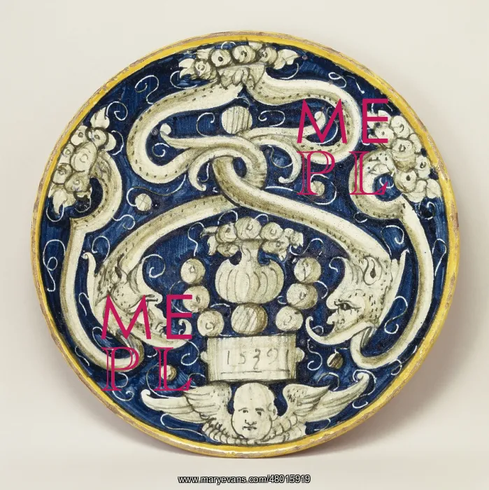 : Plate: decorative motifs with chimeras : Plate: decorative motifs with chimeras