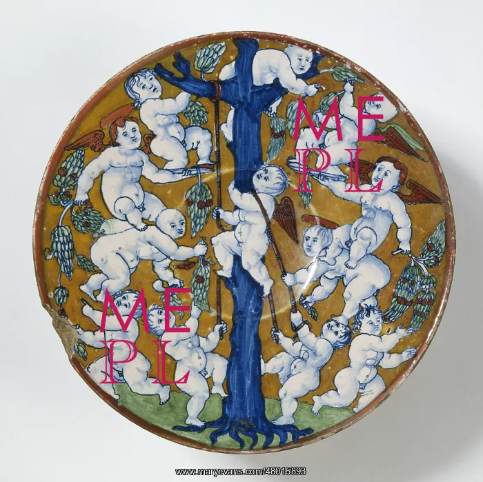 : Plate: Fruit-picking : Plate: Fruit-picking