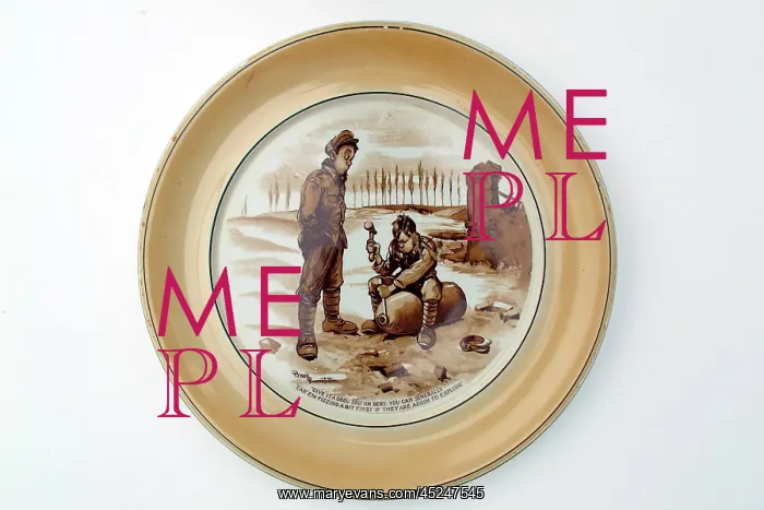  : Plate - Give it a good ard un Bert. - Bairnsfatherwar