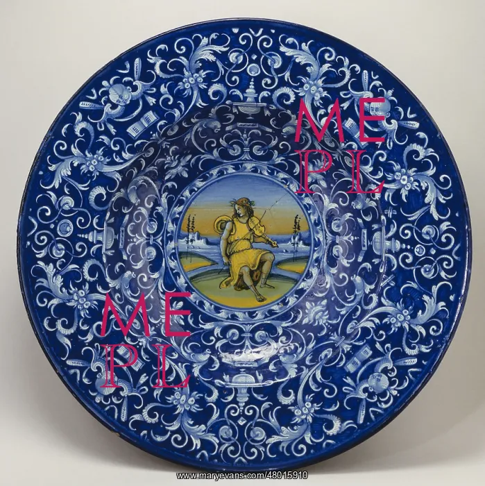 : Plate: Orpheus or Apollo playing the viol : Plate: Orpheus or Apollo playing the viol